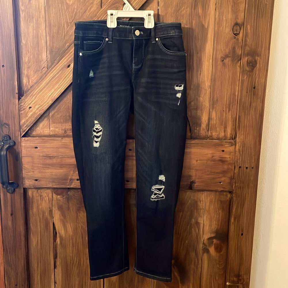 White House Black Market jeans size O straight crop